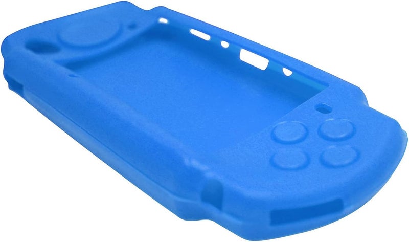 Sonuen Silicone Protective Cover for PSP 2000 3000 Console Soft Travel Protector Skin Case (Blue) - Image 4